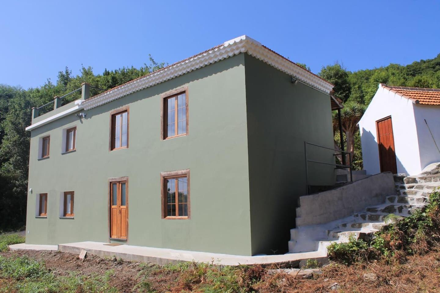 Hostal Casa Fita en El Cubo de La Galga Puntallana Exterior foto